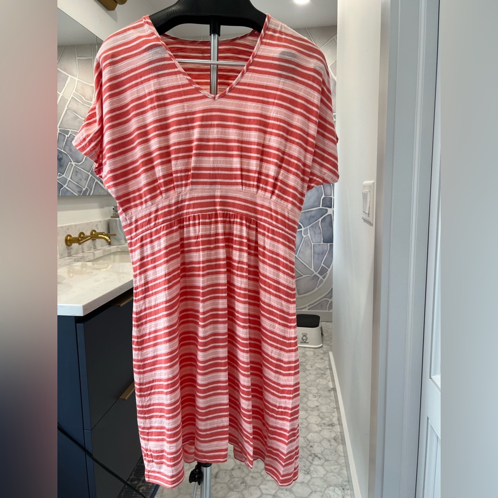 Garnet Hill striped summer dress Size Small